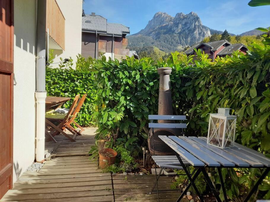 Rez De Jardin / Pieds Des Pistes Apartment Bernex Ngoại thất bức ảnh